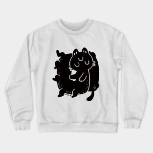 STRANGE CAT - take a nap Crewneck Sweatshirt